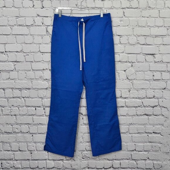 2/$20 WonderWink WonderWORK Royal Blue Scrub Pants Size M Medical Uniform - Picture 1 of 7